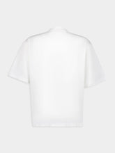 Marni White T-shirt with Checked Marni Logo