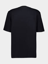 Marni Black Cotton T-Shirt with Caos Logo