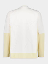 Marni White and Yellow Oversized Jumper