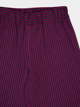 Paula Hydrilla Graphe Hand-Woven Striped Pants