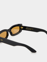 Retrosuperfuture Black Zaga Refined Rectangular Sunglasses