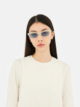 Retrosuperfuture Gesto Cremoso Rectangular Sunglasses