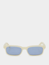 Retrosuperfuture Gesto Cremoso Rectangular Sunglasses