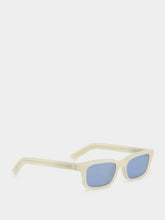 Retrosuperfuture Gesto Cremoso Rectangular Sunglasses