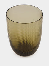 Nasonmoretti Brown Balloton Idra Water Glass