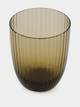 Nasonmoretti Brown Rigadin Idra Water Glass