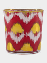 Les Ottomans Ikat gold glass