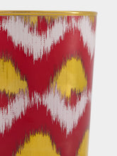 Les Ottomans Ikat gold glass