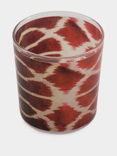 Les Ottomans Ikat Red Glass