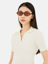 Retrosuperfuture Parola Havana Diversa Round Sunglasses