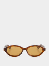 Retrosuperfuture Parola Havana Diversa Round Sunglasses