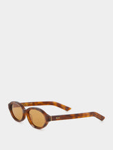 Retrosuperfuture Parola Havana Diversa Round Sunglasses