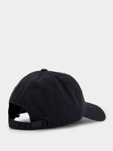 Embroidered Black Logo Cap