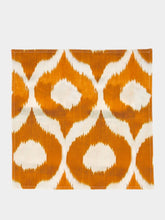 Les Ottomans Ikat Print Cotton Napkin