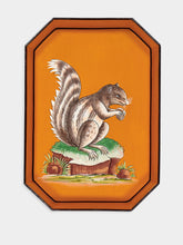 Les Ottomans Squirel Fauna Iron Tray