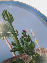 Les Ottomans Flora iron tray Cactus 33cm