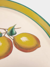 Les Ottomans Fauna Iron Tray Lemons 33cm