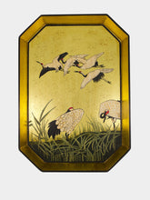 Les Ottomans Herons Gold Iron Tray