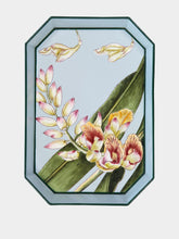 Les Ottomans Fauna Iron Tray Flowers 43cm