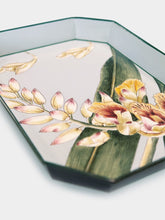 Les Ottomans Fauna Iron Tray Flowers 43cm