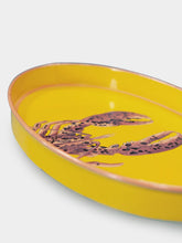 Les Ottomans Fauna Iron Tray Lobster 33cm