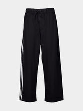 Y-3 Black 3-Stripes Track Pants