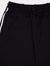 Y-3 Black 3-Stripes Track Pants