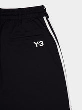Y-3 Black 3-Stripes Track Pants