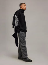 Y-3 Black Graphic Knit Cardigan