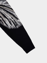 Y-3 Black Graphic Knit Cardigan