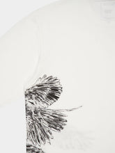 Y-3 White Graphic Long Sleeve T-Shirt