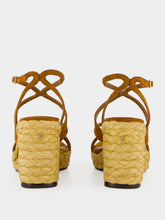 Jimmy Choo Ayla 85 Tan Suede Wedges