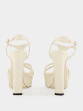 Jimmy Choo Latte Kesia 120 Platform High-Heel Sandals