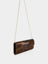 Jimmy Choo Tortoiseshell Sweetie Acrylic Clutch Bag