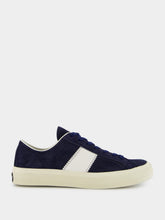 Tom Ford Midnight Blue Suede Cambridge Sneaker