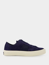 Tom Ford Navy Suede Cambridge Sneakers