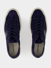 Tom Ford Navy Suede Cambridge Sneakers