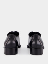 Tom Ford Black Burnished Leather Elkan Lace Up