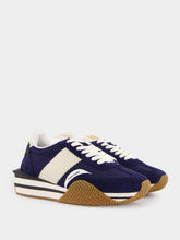 Tom Ford Midnight Blue James Technical Fabric Sneakers