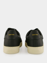 Tom Ford Pine Green Warwick Leather Sneakers
