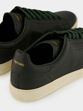 Tom Ford Pine Green Warwick Leather Sneakers
