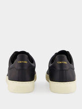 Tom Ford Black Grain Leather Warwick Sneaker
