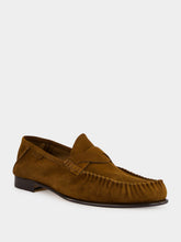 Tom Ford Whisky Brown Leather Loafers