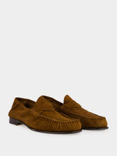 Tom Ford Whisky Brown Leather Loafers