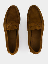 Tom Ford Whisky Brown Leather Loafers
