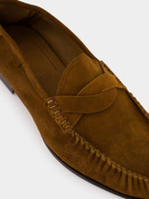 Tom Ford Whisky Brown Leather Loafers