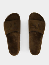 Tom Ford Brown Wicklow Suede Slides