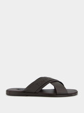 Tom Ford Brown Preston Smooth Leather Sandals