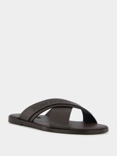 Tom Ford Brown Preston Smooth Leather Sandals