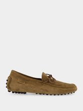 Tom Ford Dark Taupe Suede Loafers